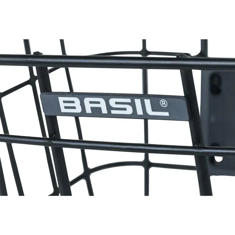 Basil Bremen KF Lightweight Front Basket in Black-3