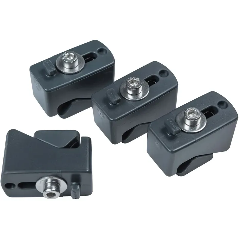 Basil WSL Basket Fixing Set 4pcs in Black