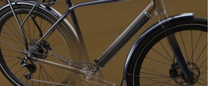 NEW 2024 Orbea Vibe H10 Urban E-Bike In Metallic Infinity Green-10