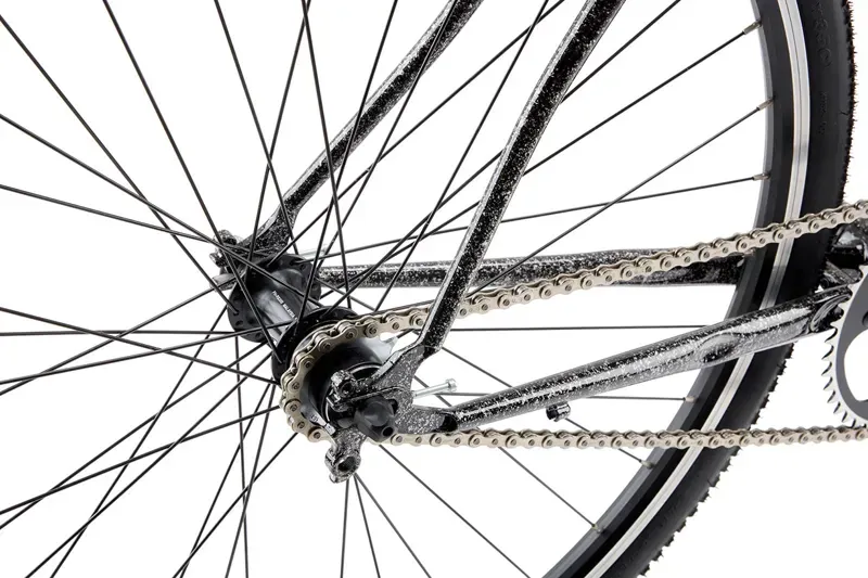 Cinelli Tutto Plus Mutant Silver Single Speed Bike in Black-4