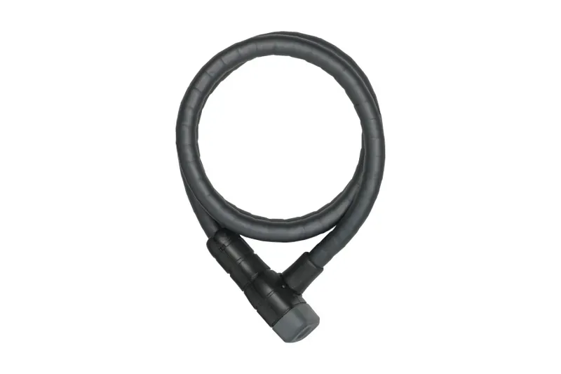 ABUS Steel-O-Flex MicroFlex 6615K Cable Key Lock 120cm/15mm in Black