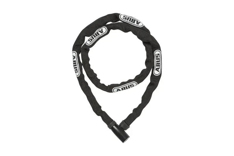 ABUS Steel-O-Chain 4804K Chain Key Lock 110cm/4mm in Black