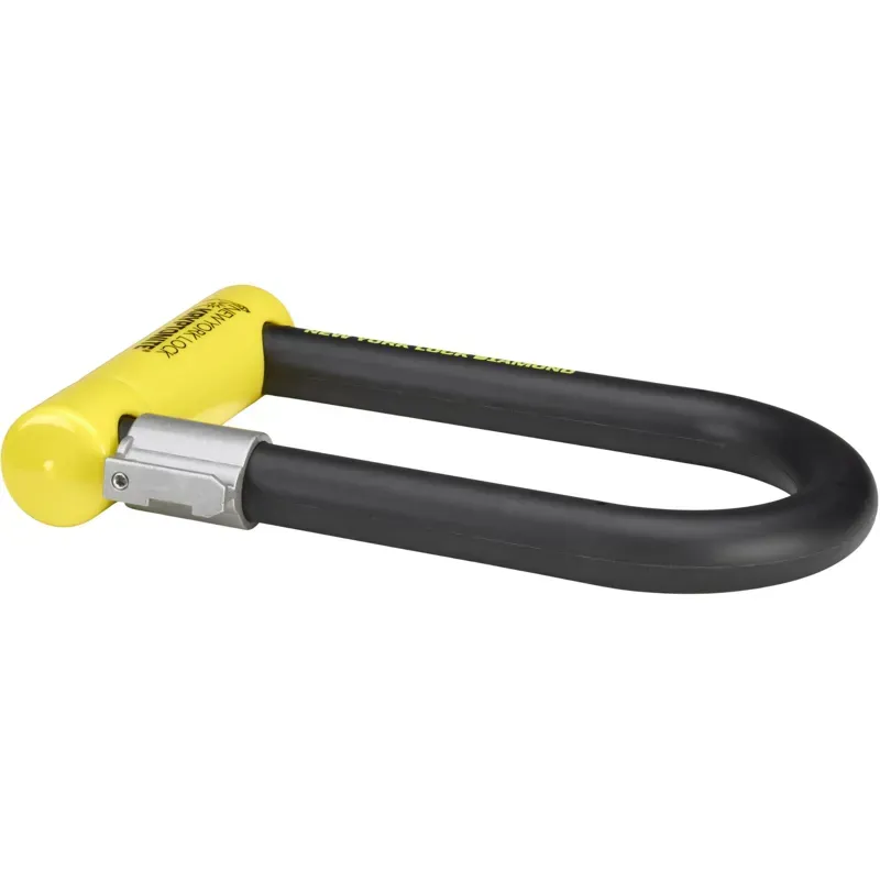 Kryptonite New York Angle Grinder Resistant Sold Secure Diamond Lock in Black/Yellow-1