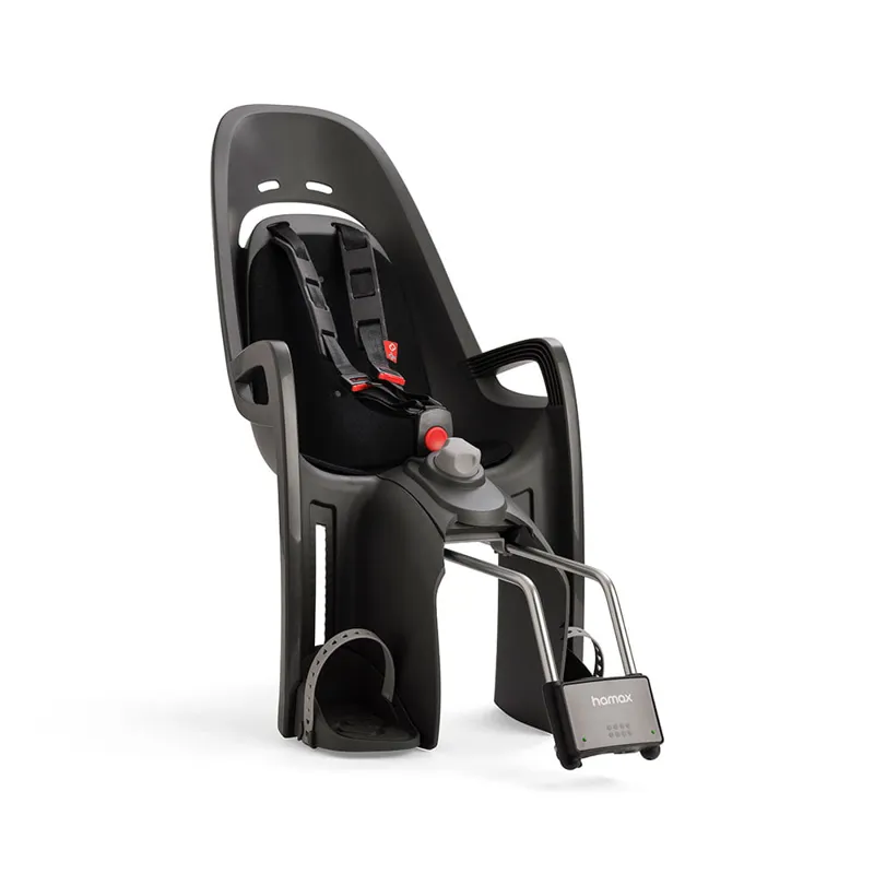 Hamax Zenith Relax Child Bike Seat in Grey - Frame Fit