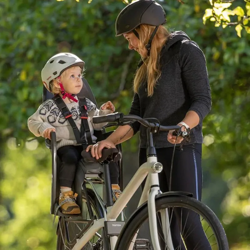 Hamax Zenith Child Bike Seat in Black/Red - Frame Fit-3