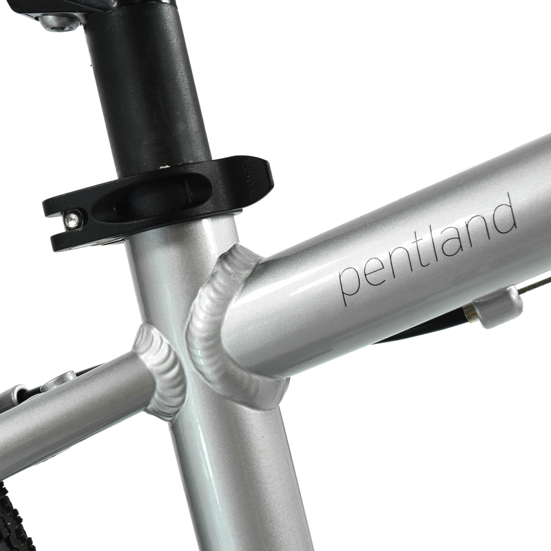 Hoy Pentland 20 inch Kids Bike in Titanium Silver-5