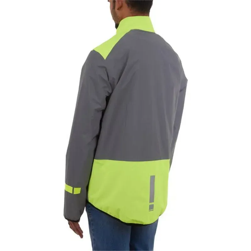  HUMP Men's Ultra Reflect Waterproof Jacket - Reflect / Hi-Viz Yellow-2