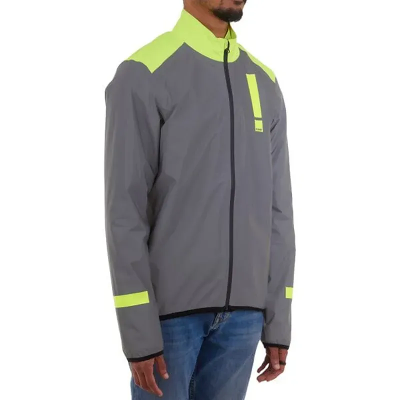  HUMP Men's Ultra Reflect Waterproof Jacket - Reflect / Hi-Viz Yellow-3