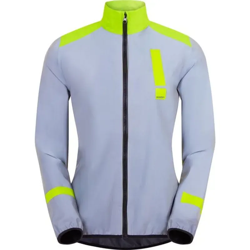  HUMP Women's Ultra Reflect Waterproof Jacket - Silver Reflect / Hi-Viz Yellow