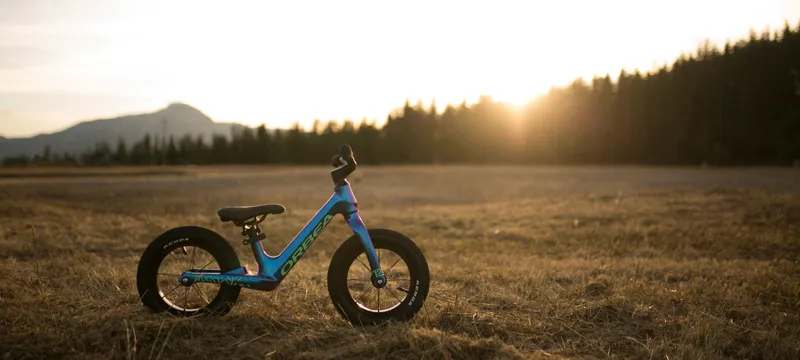 2023 Orbea Mx 24 Team Youth Bike in Purple/Mint -4