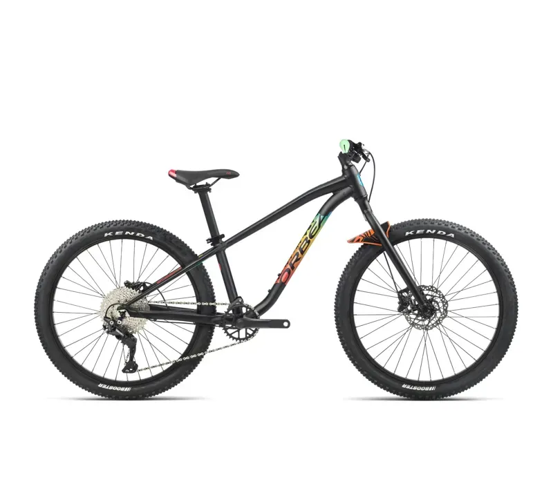 2023 Orbea Laufey 24 H30 Junior Mountain Bike In Black/Rainbow