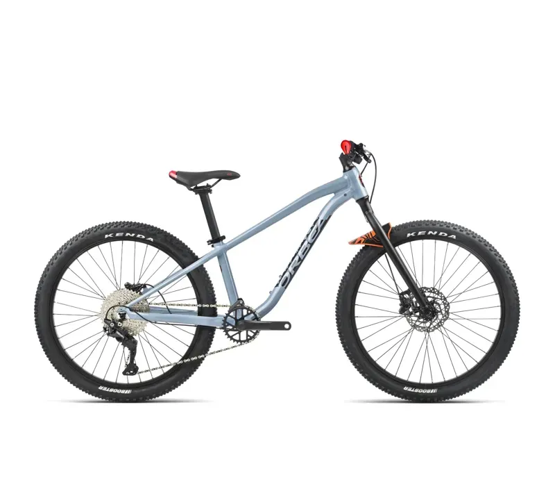 2023 Orbea Laufey 24 H30 Junior Mountain Bike In Blue Grey/Bright Red