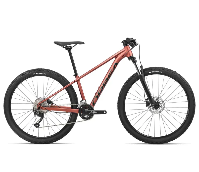 2023 Orbea Onna 27 Xs Junior 40 Mountain Bike In Terracotta Red/Green