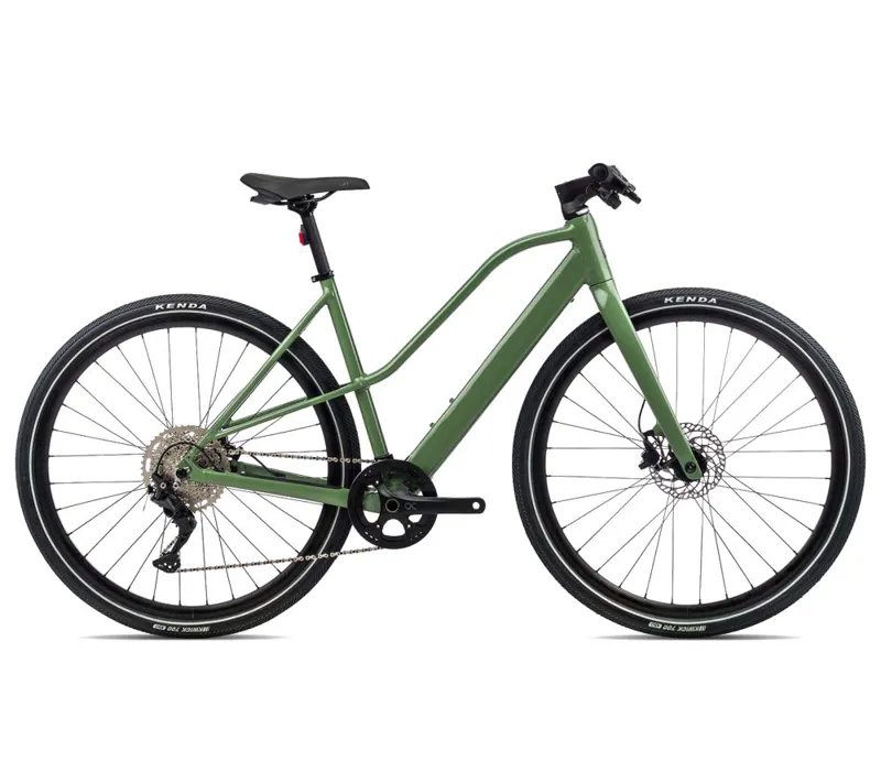 2023 Orbea Outlet Vibe Mid H30 EQ Urban E-bike In Urban Green