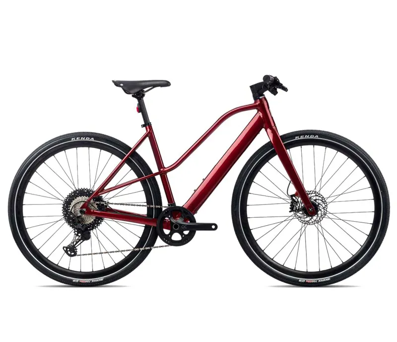 2023 Orbea Vibe Mid H10 Urban E-bike In Metallic Dark Red