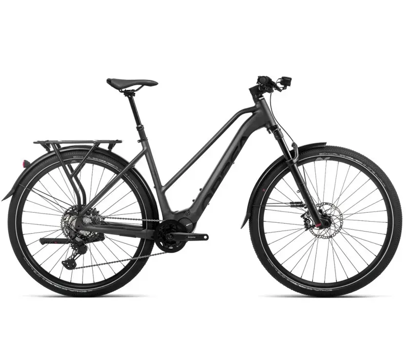 2023 Orbea Outlet Kemen Mid 10 Urban Trekking E-Bike in Metallic Night Black