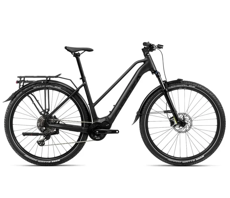 2023 Orbea Kemen Mid SUV 40 Urban Trekking E-Bike in Metallic Night Black