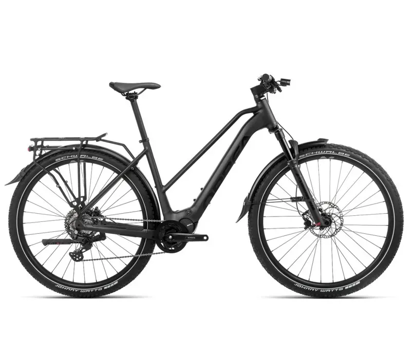 2023 Orbea Outlet Kemen Mid SUV 30 Urban Trekking E-Bike in Metallic Night Black