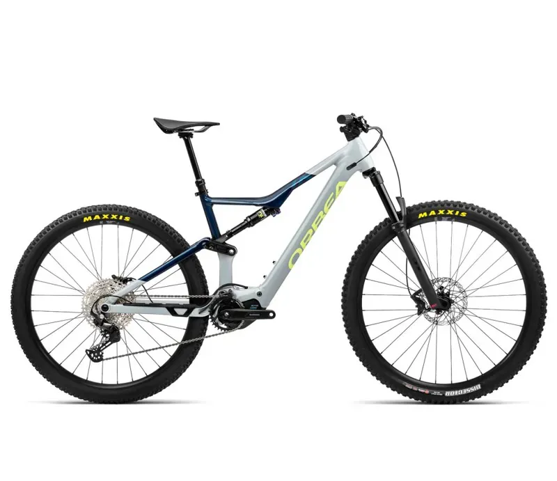 2023 Orbea Rise H30 Mountain e-Bike in Iceberg Grey/Moon Blue