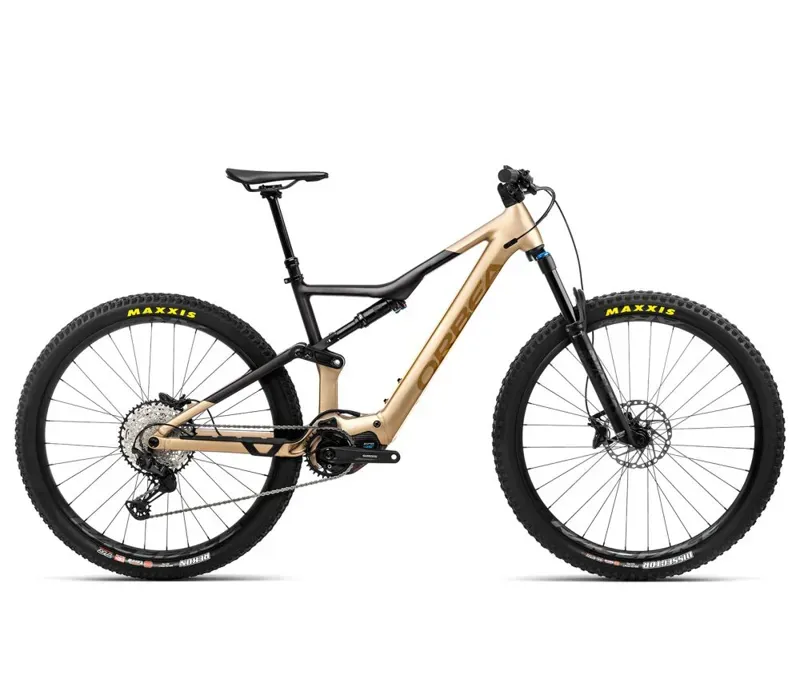 2023 Orbea Rise H20 Mountain e-Bike in Baobab Brown/Cosmic Brown