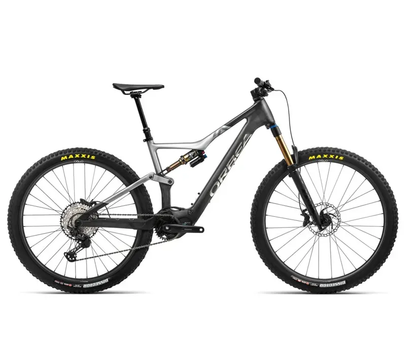 2023 Orbea Rise M10 Mountain e-Bike in Carbon Raw/Shark Grey 