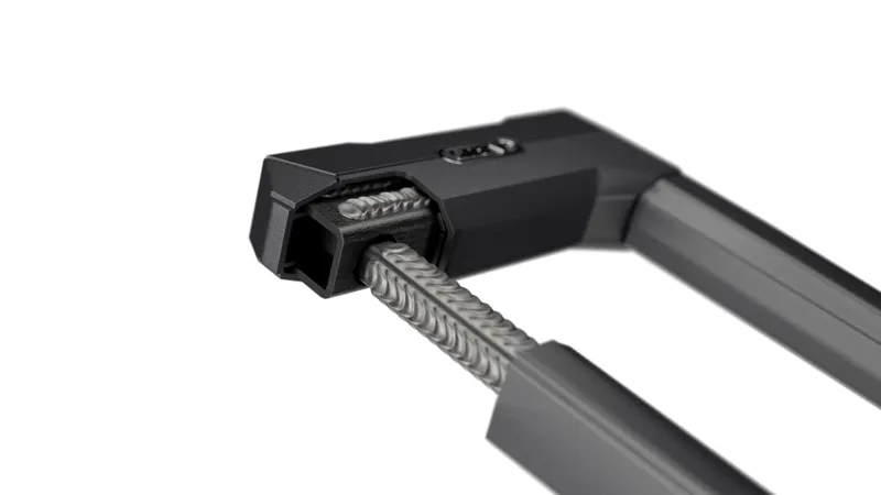 ABUS Granit Super Extreme 2500 U-Shackle Lock 230mm Diamond Sold Secure 27mm in Black-1