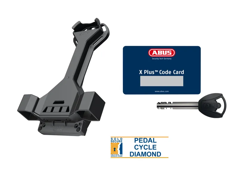 ABUS Granit Super Extreme 2500 U-Shackle Lock 230mm Diamond Sold Secure 27mm in Black-2