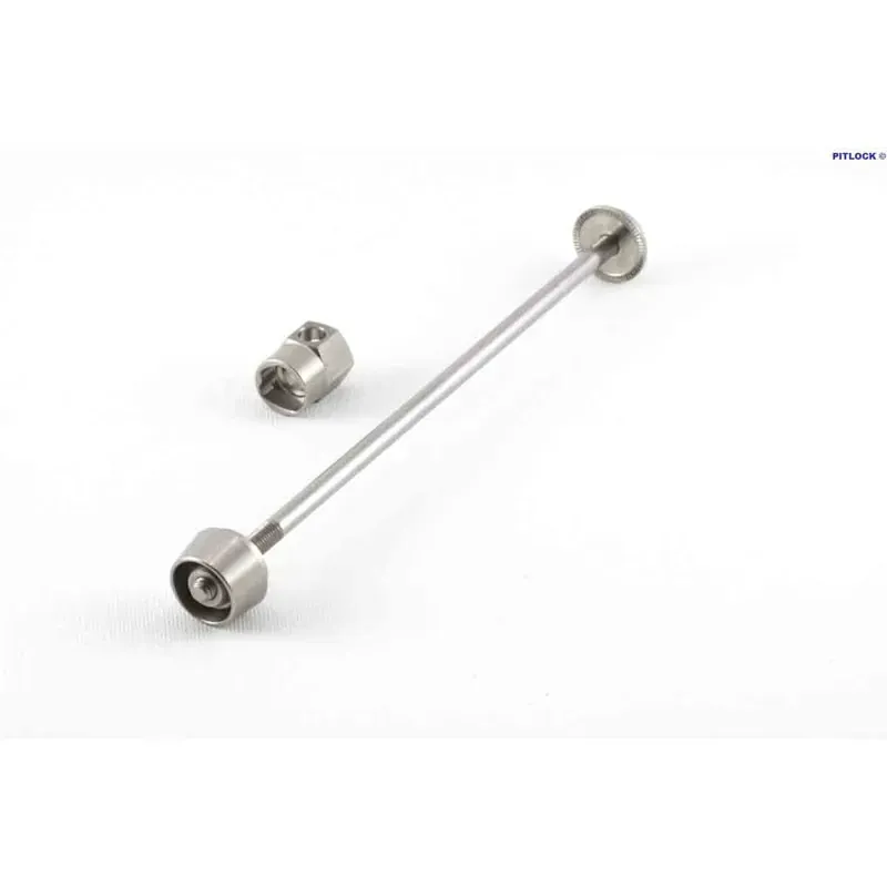 Pitlock Rear Wheel Quick Release in Silver