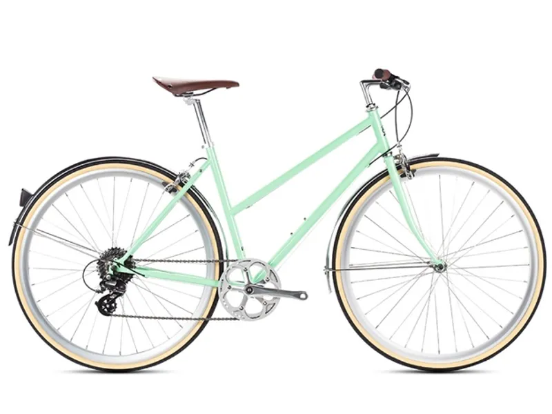 6KU Odessa 8 speed Ladies Bike in Elysium Green