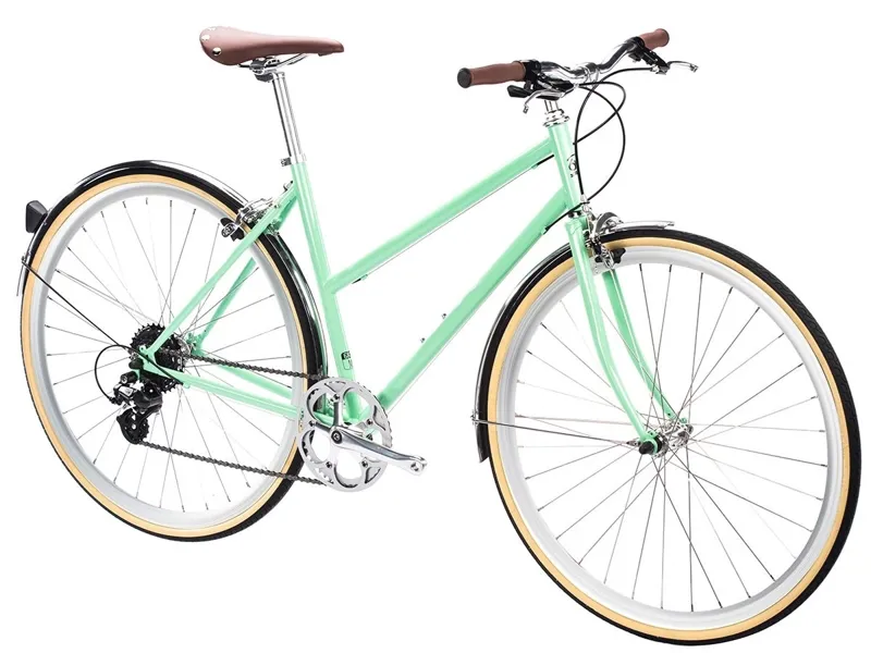 6KU Odessa 8 speed Ladies Bike in Elysium Green-1