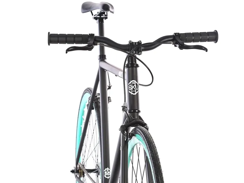 6KU Slate Elixir Fixie and Single Speed Bike in Black-2