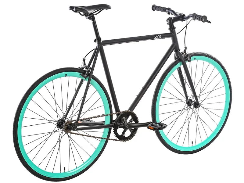 6KU Slate Elixir Fixie and Single Speed Bike in Black-3