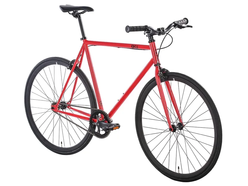 6KU Cayenne Fixie and Single Speed Bike in Red-1