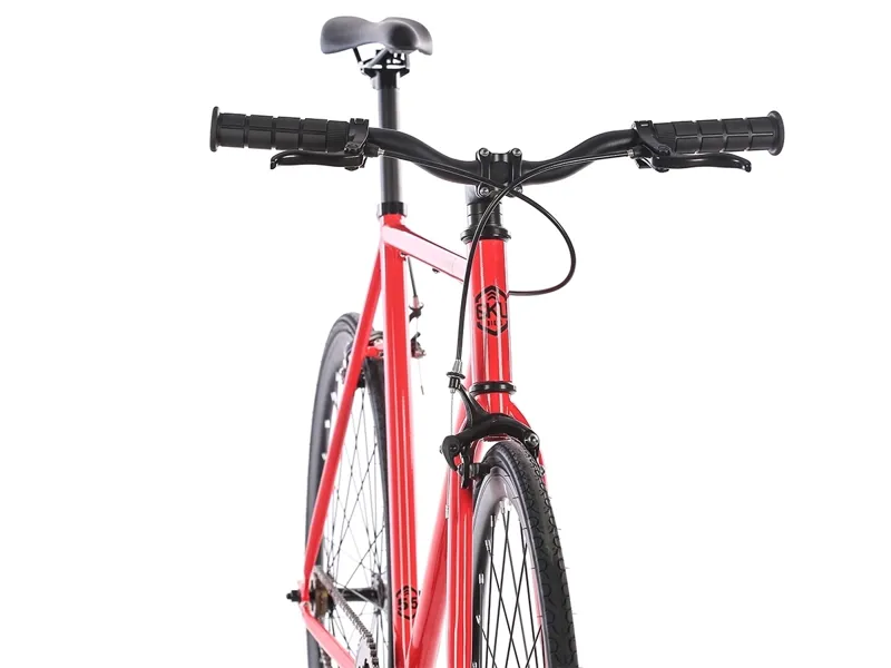 6KU Cayenne Fixie and Single Speed Bike in Red-2