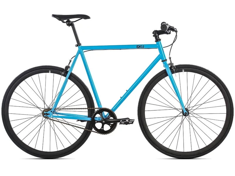 6KU Iris Fixie and Single Speed Bike in Blue