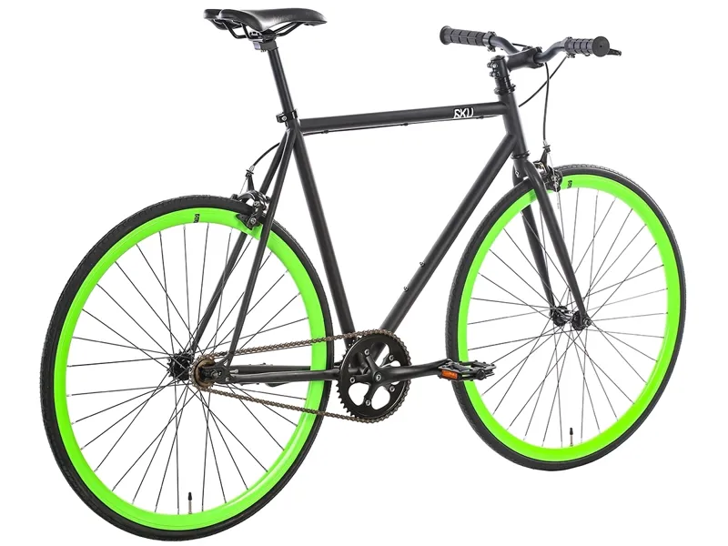6KU Paul Fixie and Single Speed Bike in Black-1
