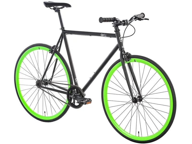 6KU Paul Fixie and Single Speed Bike in Black-3