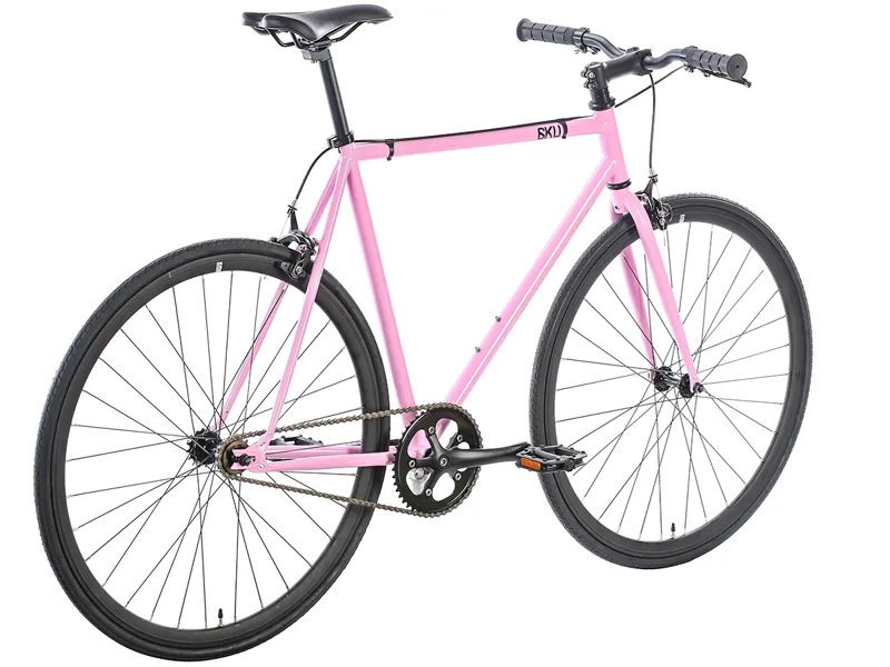 6KU Rogue Fixie and Single Speed Bike in Pink-1