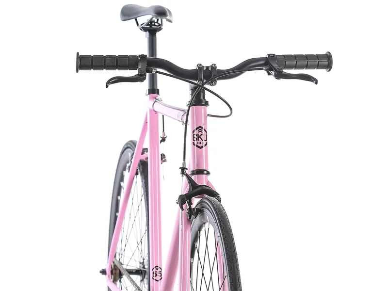6KU Rogue Fixie and Single Speed Bike in Pink-2