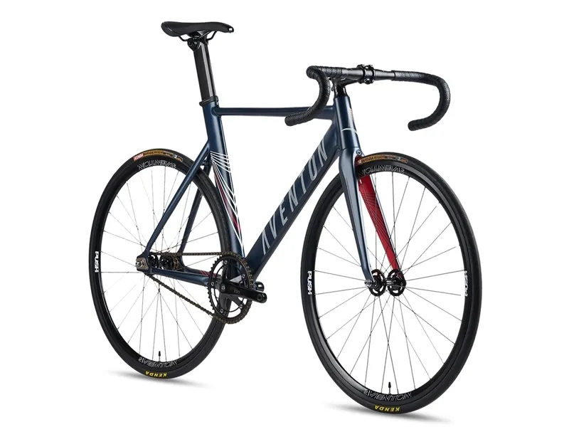 Aventon Mataro Fixie and Single Speed Bike in Midnight Blue-5