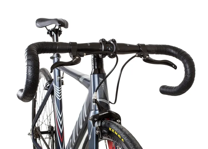 Aventon Mataro Fixie and Single Speed Bike in Midnight Blue-8