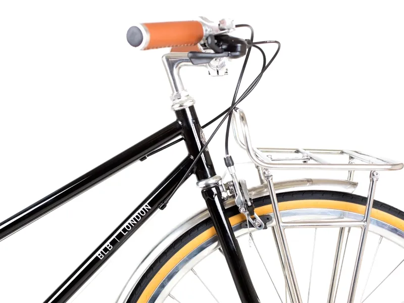 BLB Butterfly 8 Speed Town Bike in Black-1