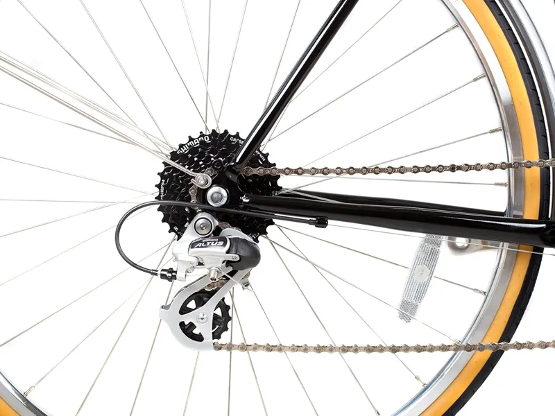 BLB Beetle 8sp Town Bike in Black-4