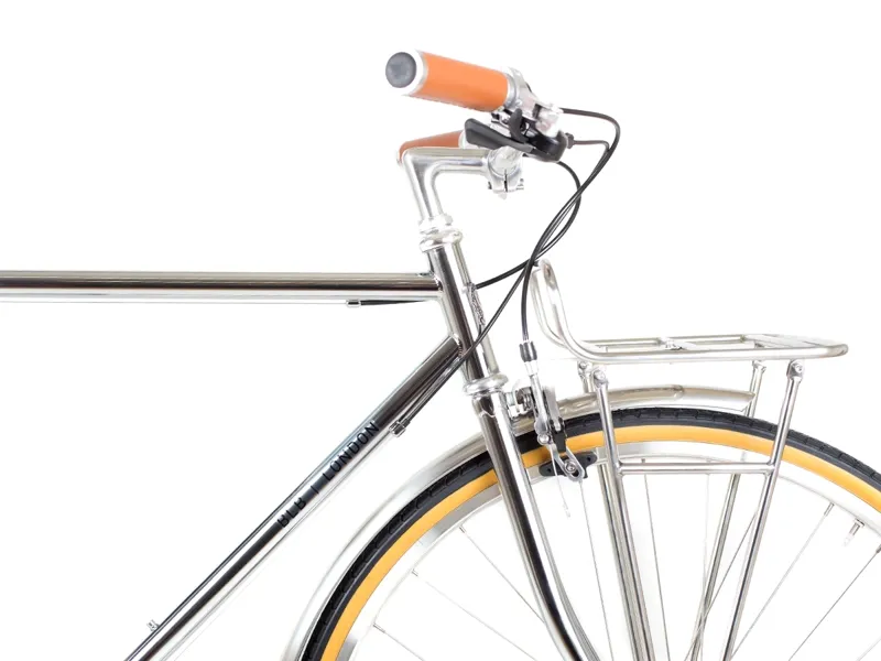 BLB Beetle 8sp Town Bike in Chrome-1