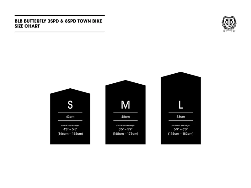 BLB Butterfly Town 8sp Bike in Chrome-7