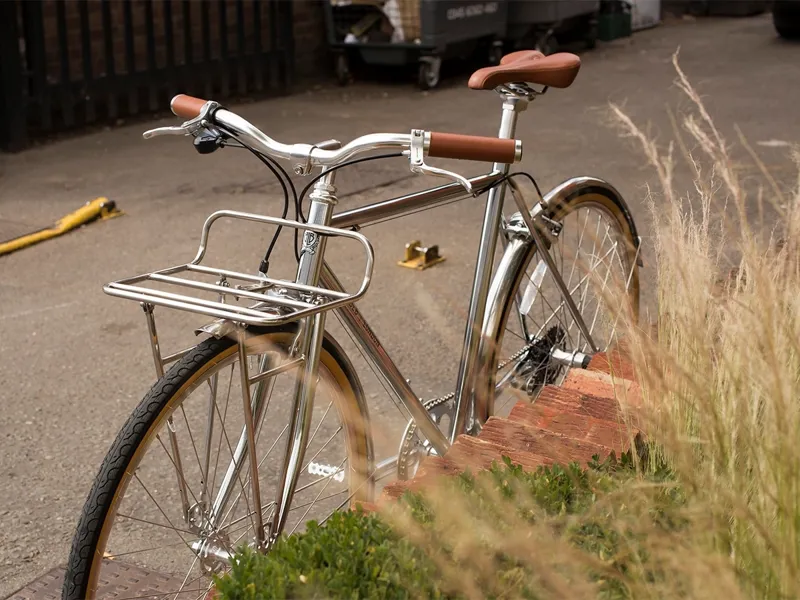 BLB Beetle 8sp Town Bike in Chrome-7