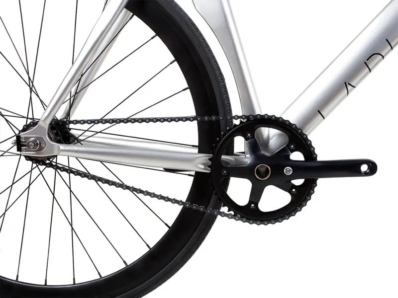 BLB La Piovra Atk Fixie and Single Speed BIke Polished Silver-3