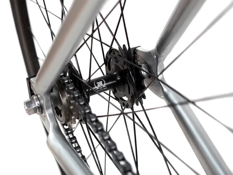 BLB La Piovra Atk Fixie and Single Speed BIke Polished Silver-9