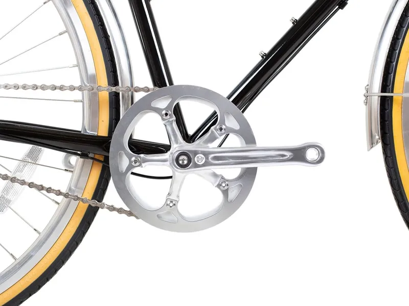 BLB Butterfly 3 Speed Town Bike in Black-5