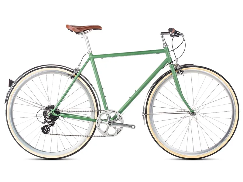 6KU ODYSSEY 8SPD CITY BIKE - SILVERLAKE GREEN